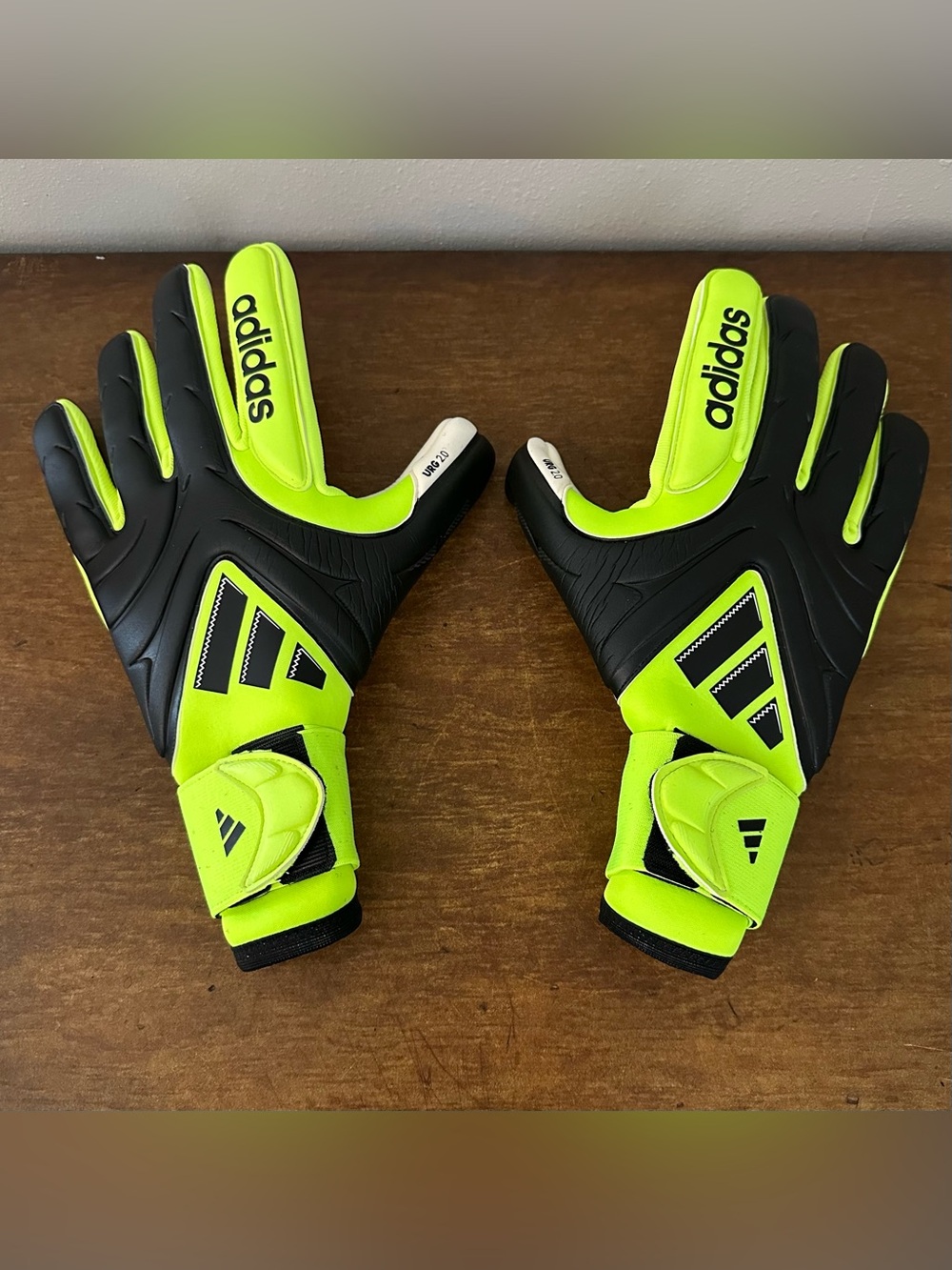 Size 11.5 Adidas Goalkeeper Gloves Copa GL Pro Goalie Black Luclem JN5334 Mens
